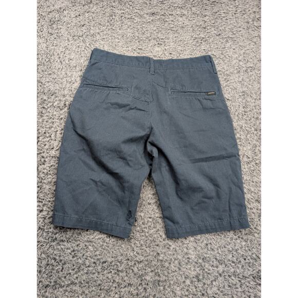 Volcom Shorts Men 28 Blue Normcore Lounge Casual Skate Surf Outdoor Hike Chino - Picture 1 of 8